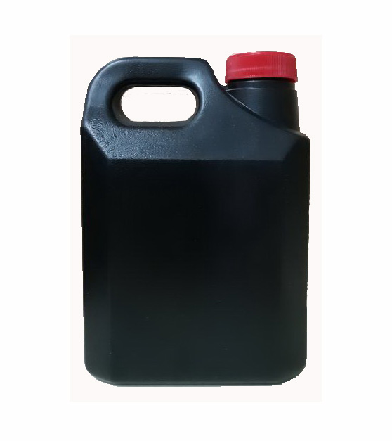 แกลลอนเหลี่ยม 1 ลิตร สีดำ (I) (พร้อมจุกในและฝา)